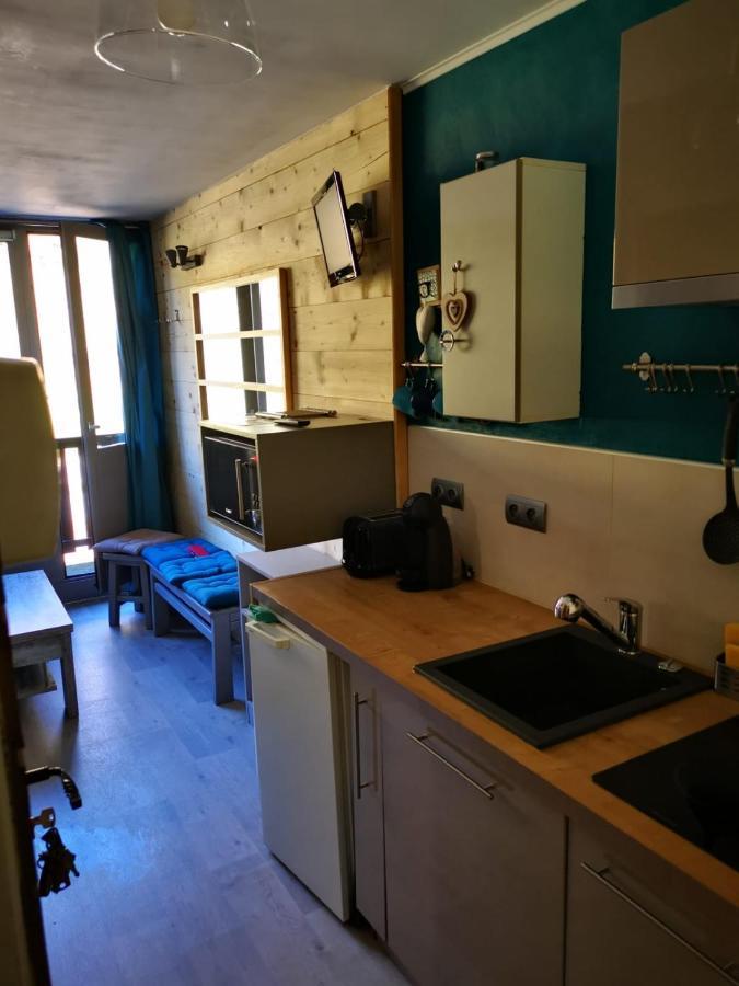 Studio chaleureux à LANSLEVILLARD VAL CENIS 2 pers + 1 enfant Lanslevillard Exterior foto